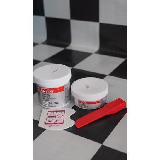 Promo Loctite Fixmaster Superior Metal Ea 3478 Epoksi Logam 500Ml - Resin & Pengeras Kuat Anti-Abras