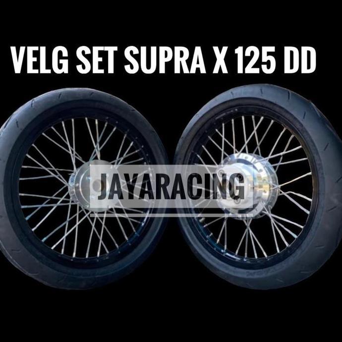 Terlaris Velg Set Ban Donat Tubles Road Race Supra X 125 Velg Ring 17