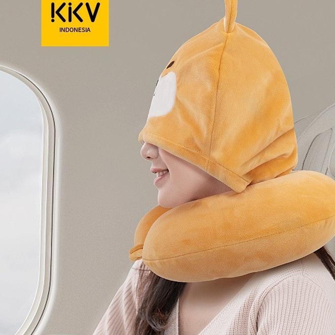 Kkb - Alba Sol Hooded Neck Pillow Bantal Leher
