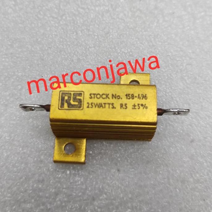 resistor heatsing 25W 0.5 ohm RS