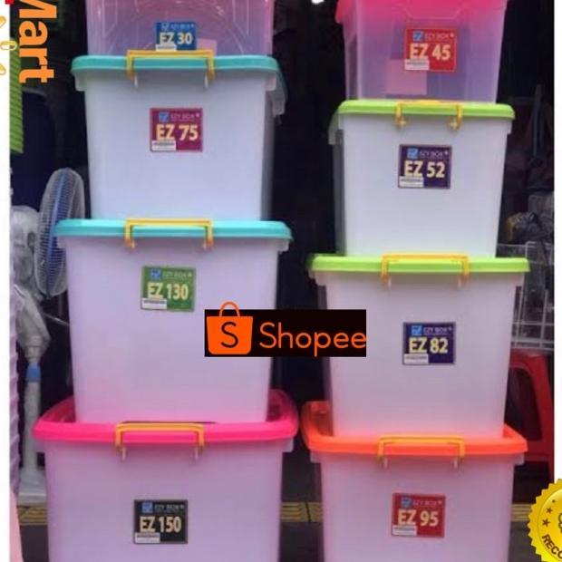 Box Ezy Container Plastik / Tempat Penyimpanan Plastik Ezy
