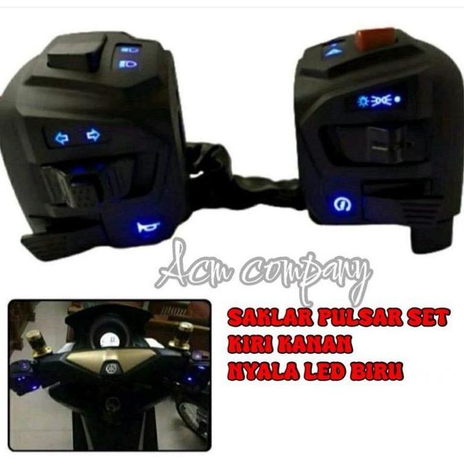 Saklar Holder Pulsar Led set kiri kanan Yamaha Nmax New 2020 2021