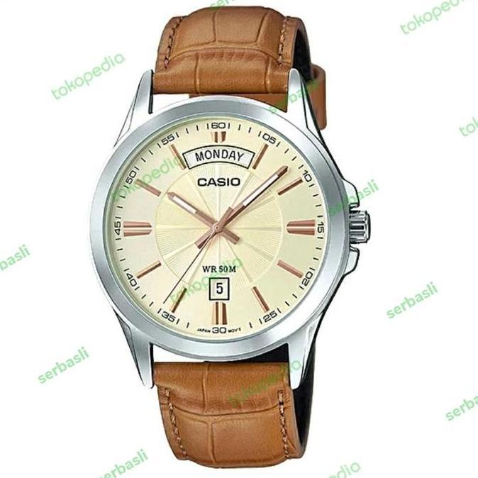 Casio Pria MTP1381L / MTP-1381L Original & Bergaransi