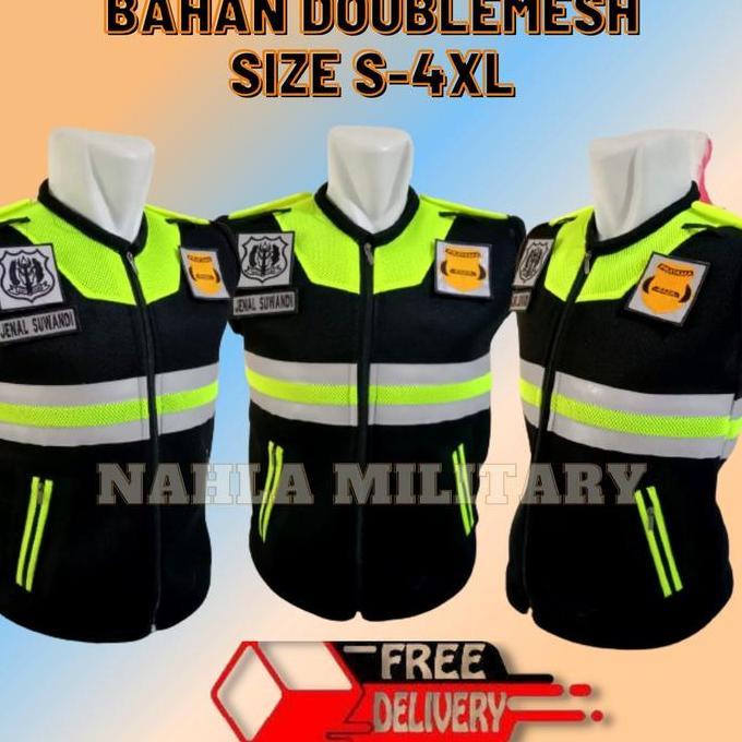 Rompi Security Tebal | Rompi Security Terbaru Tebal | Rompi Satpam | M
