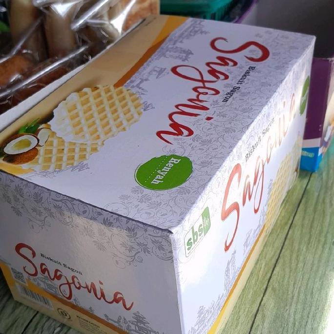 Biskuit sagonia Viral dengan ciri khas rasa kelapa yang sangat renyahh