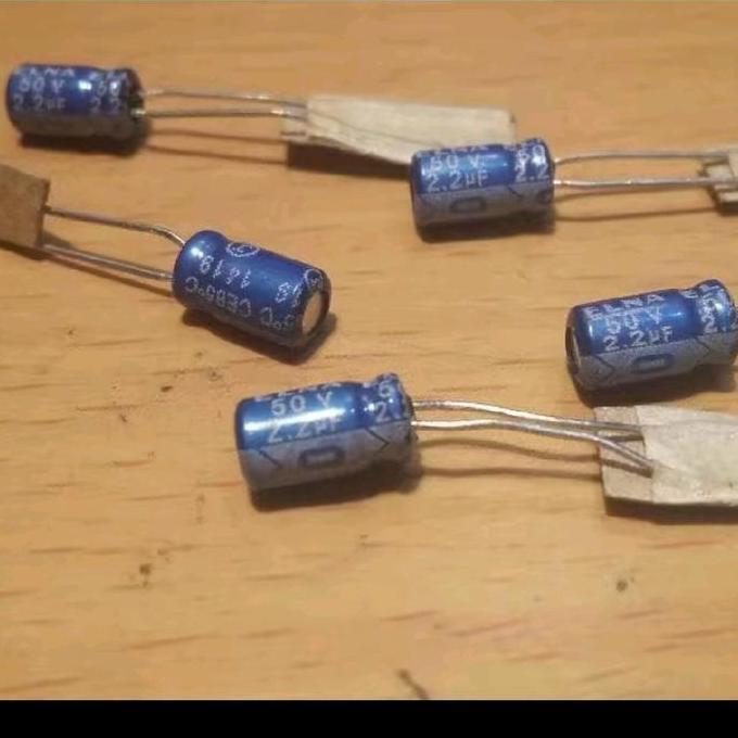 ELKO ELCO 2.2UF 50V 2,2UF-50V ELNA SAF12