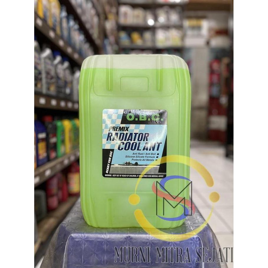 OK OBC CAIRAN AIR RADIATOR COOLANT O.B.C MERAH & HIJAU PAIL JERIGEN 20 L ''