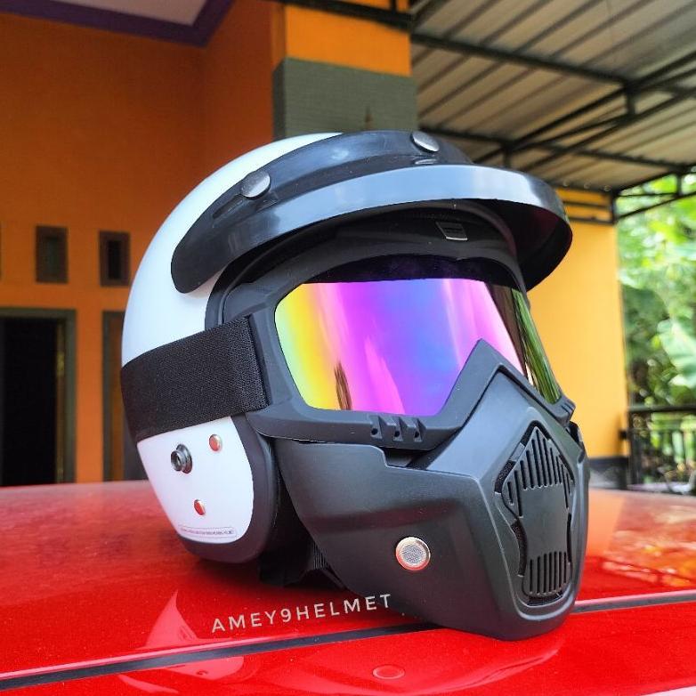 NEW Helm Cargloss Kw Kaca Masker Gogle Mask [terbaik][terlaris]
