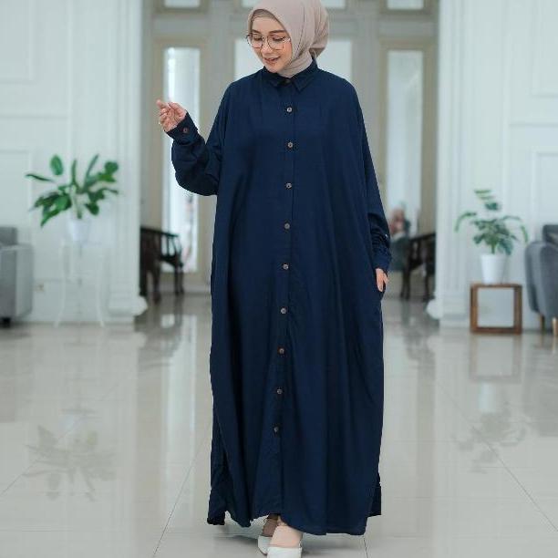 Diskon Gamis Jumbo Lebaran Ld 140 Xxxxxl 5L By Mayra Katun Rayon Twill Pengajian Oke