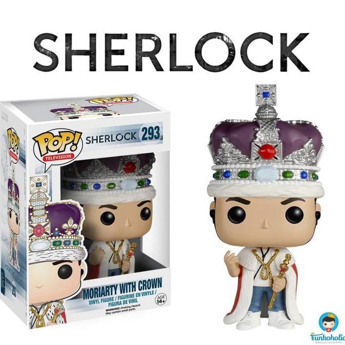 Funko POP Television Sherlock - Moriarty with Crown #293