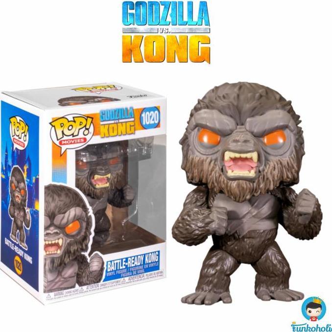 Funko POP Movies Godzilla vs Kong - Battle-Ready Kong #1020