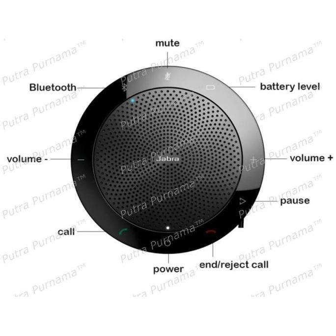 fauziakh.store / Jabra Speak 510+ MS with Link 370 USB Bluetooth Wireless Speaker BNIB Diskon