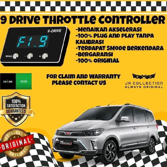 9 Drive Throttle Controller Wuling Confero Series 9Drive Piggyback Remap ECU terlaris