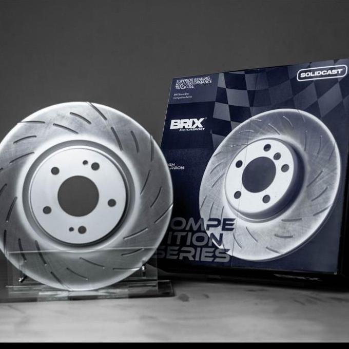 BRIX Brake Disc Piringan Rem Depan VW Polo 1.2 TSi/ Polo 1.4 Rotor Competition Series terlaris