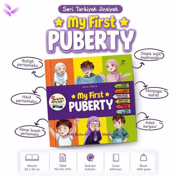 IKAPP99 - (READY) BUKU EDUKASI SEX SEXSUAL EDUCATION ANAK BASIC PENDIDIKAN MY FIRST PUBERTY CERITA I