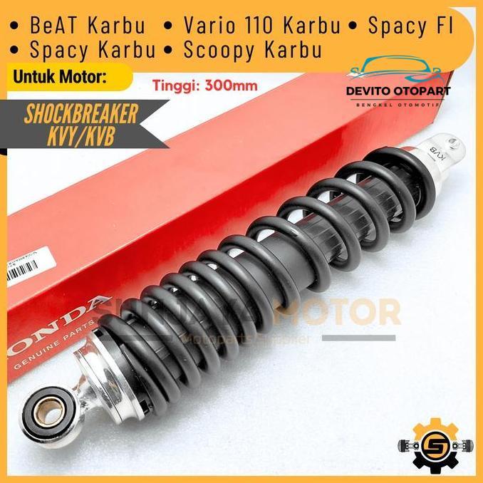 Shockbreaker Original Honda Kvy Shock Belakang Beat Karbu Scoopy Carbu Vario 110 Cw Karbu Spacy Fi S