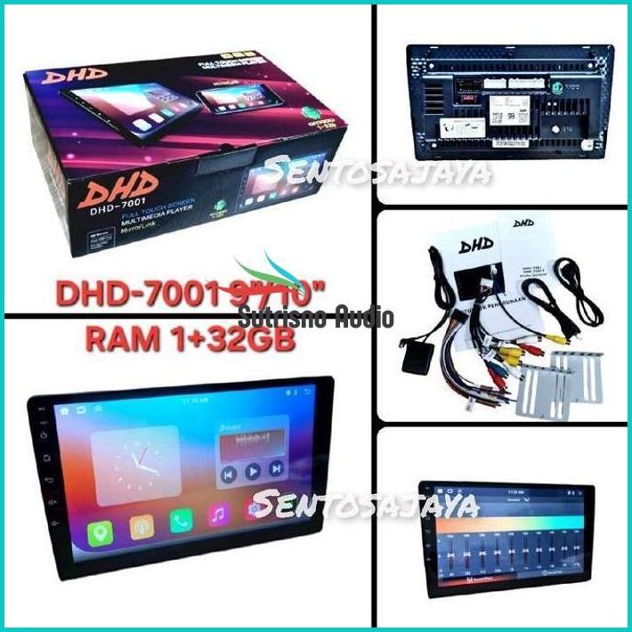 Headunit Android 10Inch Dhd-7001 Ram 1+32Gb