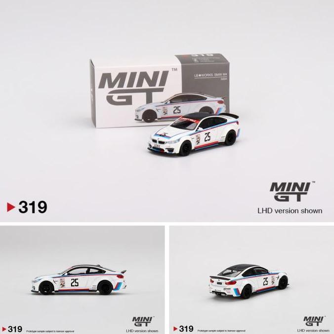 MINIGT 319 LB WORKS BMW M4 IMSA DIECAST MOBIL MGT MINI GT