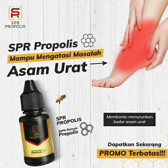 SPR Propolis Obat Asam Urat Rematik Kolesterol Ampuh Herbal BPOM