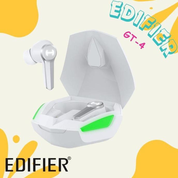 yellowbench / Earbuds Edifier GT 4 GT4 Hecate TWS Gaming Low latency Diskon