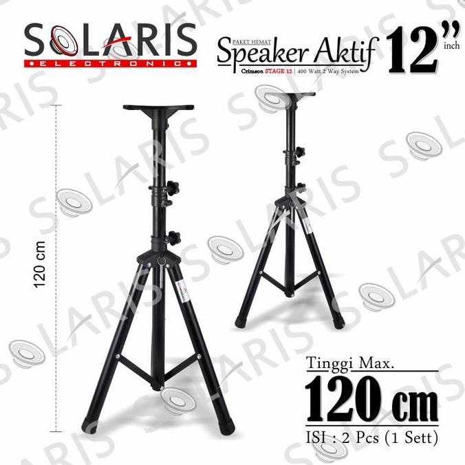yellowbench / PAKET KOMPLIT SPEAKER AKTIF 12 inch BLUETOOTH CRIMSON STAGE 12 Diskon