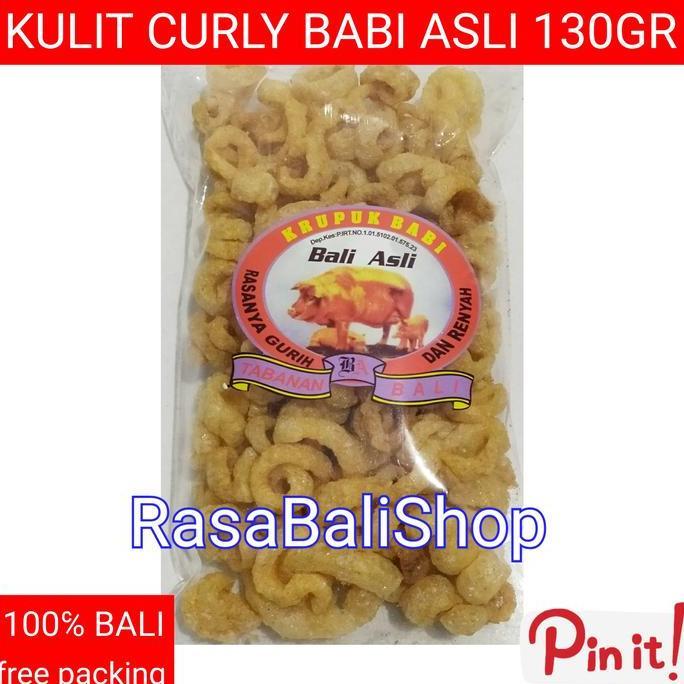 RAMBAK BABI, KERUPUK KULIT BABI, KRUPUK BABI, KULIT BALI ASLI