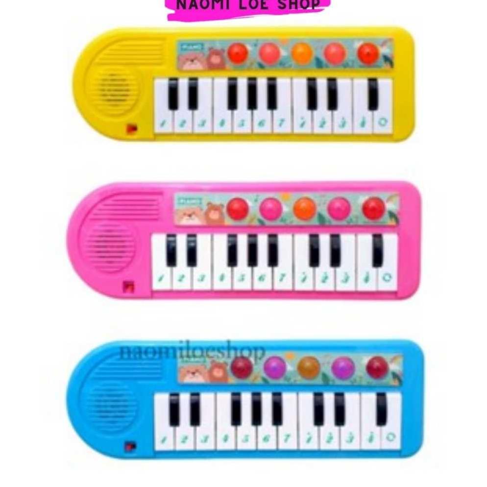 Piano 3 warna mainan anak Mainan Piano Mini Piano Kecil