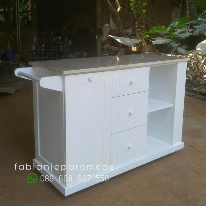 Terbaru Meja Island Marmer /Meja Dapur /Kitchen