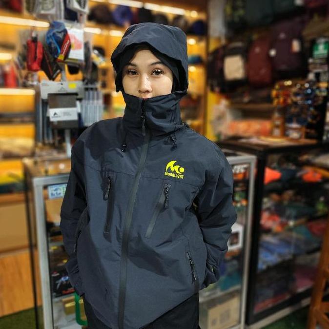 JAKET GORPCORE JACKET WATERPROOF WINDPROOF MOONLIGHT OUTDOOR CAMPING HIKING