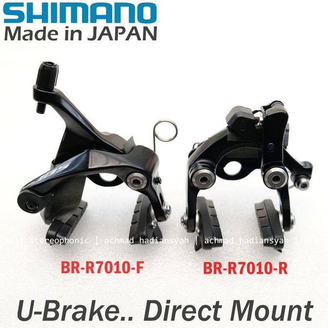UBrake SHIMANO 105 DIRECT MOUNT R7010 JAPAN BR-R7010-R dan BR-R7010-F