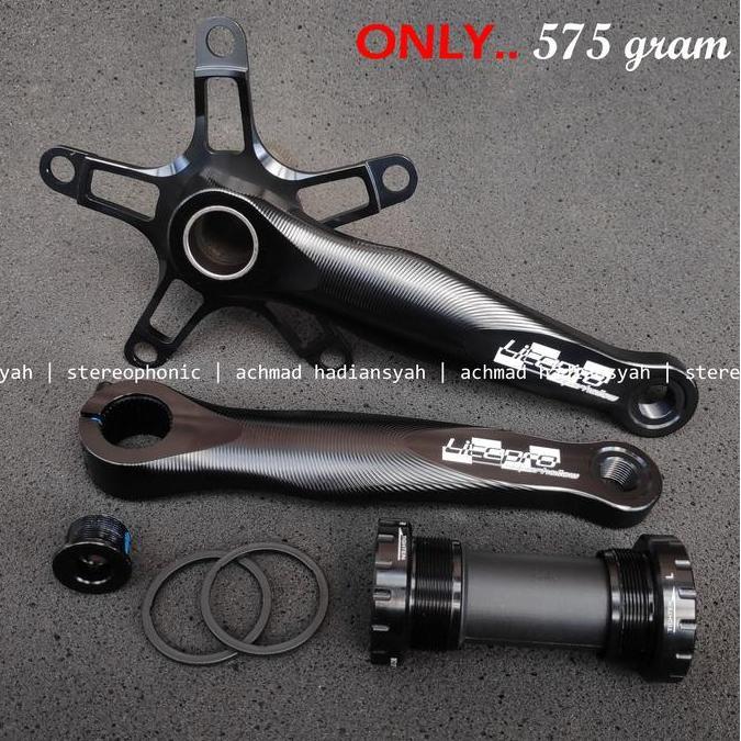 ORIGINAL Crank Litepro Hollowtech SuperHollow Super Light ONLY 575gr
