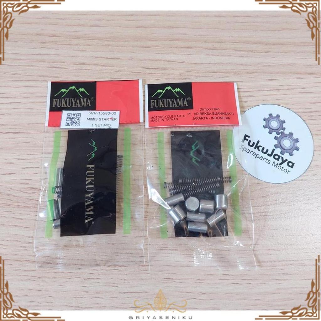 Special Price Fukuyama Mimis Oneway Starter Gotri Pelor Stater Yamaha Mio (1 Set = 12 Pcs) (5Vv) - F