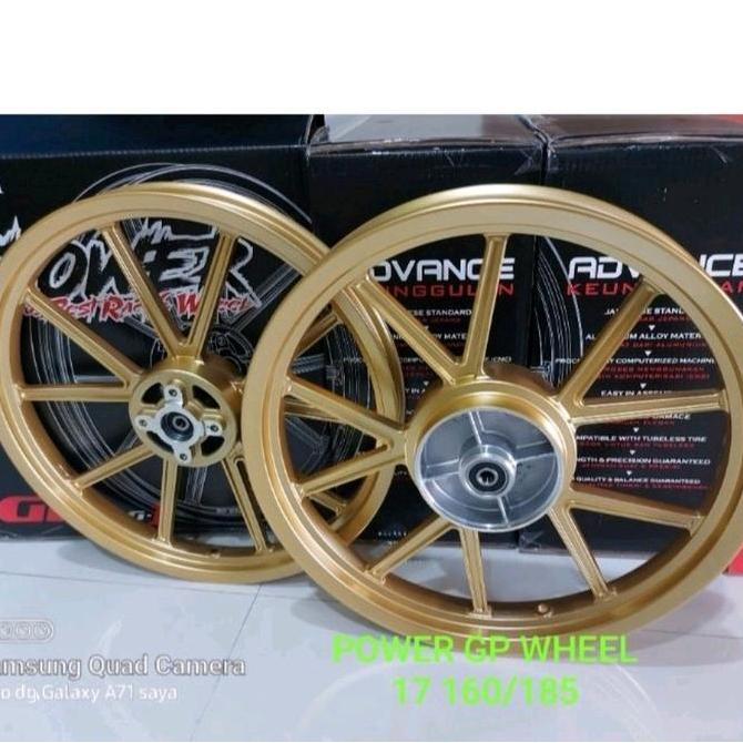 Terlaris Velg Racing Power Drag 1 Gp Wheel Rx King/Jupiter Z Size 17 160/185 Accessories