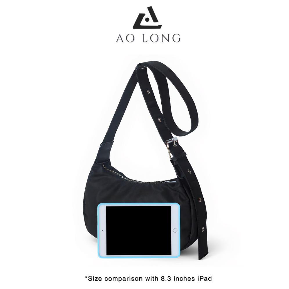 MURAH AOLONG Yona 8975 # Tas Selempang Wanita Slingbag Cewek Bahan Parasut Muat Dompet Panjang Hp SL