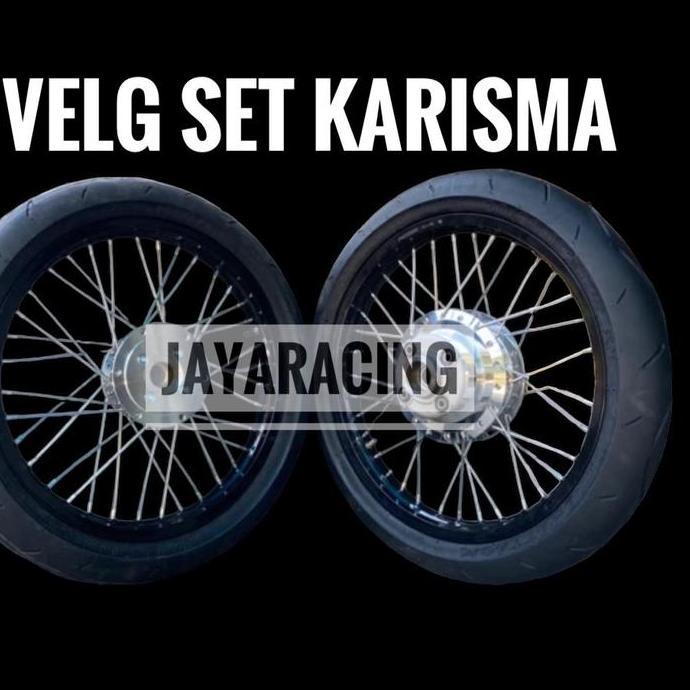 Terlaris Velg Set Ban Donat Tubles Road Race Karisma Velg Ring 17