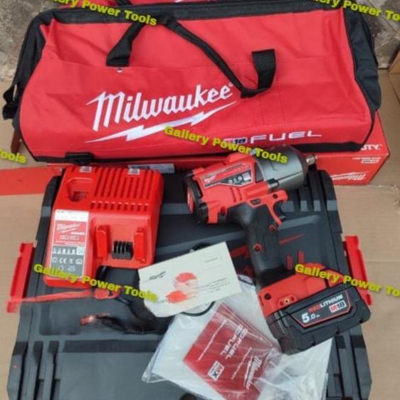 Milwaukee M18 Impact Wrench FHIWF 12 Impact Baterai Milwaukee Cordless