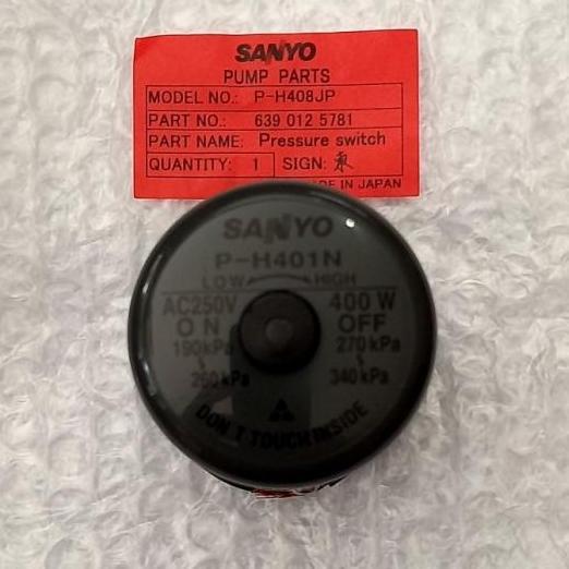 Pressure Switch Sanyo PH 408 JP / Otomatis Pompa Air Sanyo