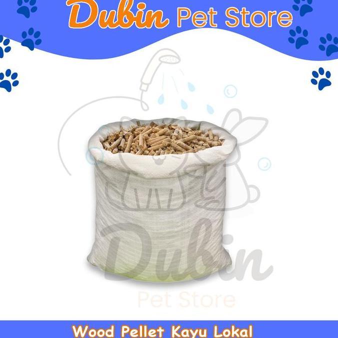 WOOD PELET 5 KG / Serbuk Pasir Pelet Kayu Wood Pellet