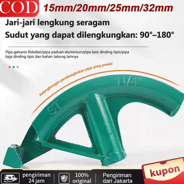 15/20/25/32mm/Tabung Manual Bending Pipa Baja Tembaga Aluminium/Pipe Bender / Mesin Bending Pipa