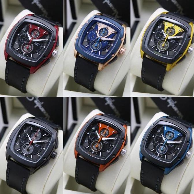 JAM TANGAN PRIA ALEXANDRE CHRISTIE AC 6610 / AC6610 LEATHER ORIGINAL