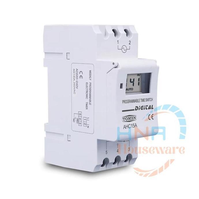 Tomzn Programmable Digital Timer Weekly Switch 220V THC 15A