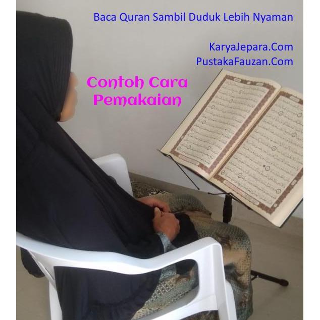 Rehal duduk berdiri rekal besi stand meja baca quran GM