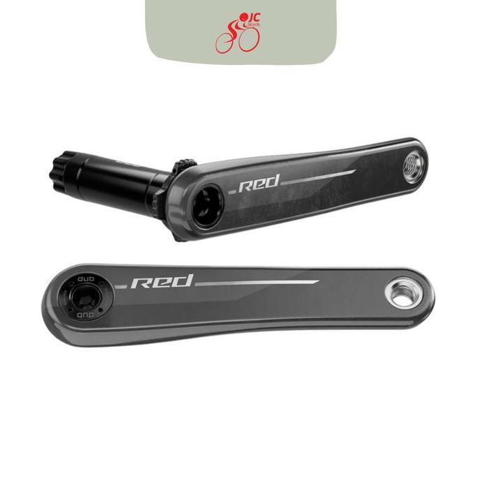 Crank Arm SRAM - Crank Arm Assembly RED E1 DUB (BB/Chainrings not included)