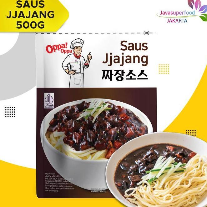 Saus Jjajang Halal Pasta Kedelai Hitam G Saus Jajangmyeon Oppaoppa