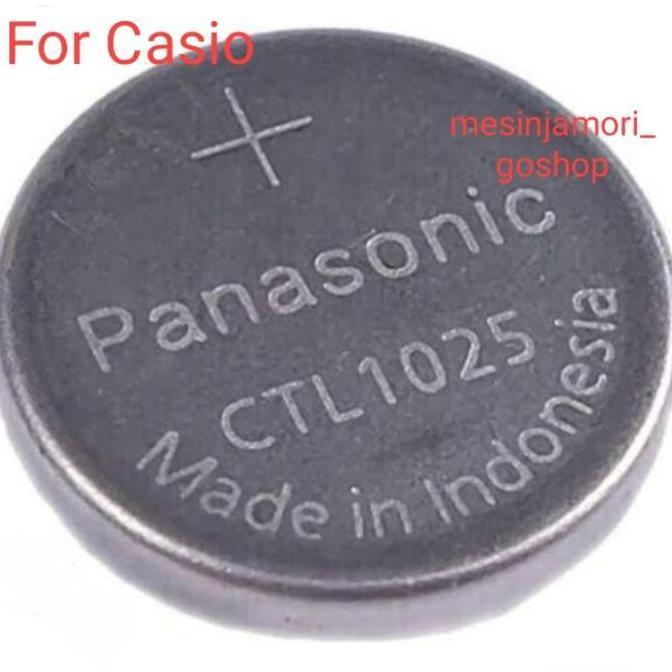 BEBAS ONGKIR - baterai capacitor casio CTL1025 CTL 1025 original
