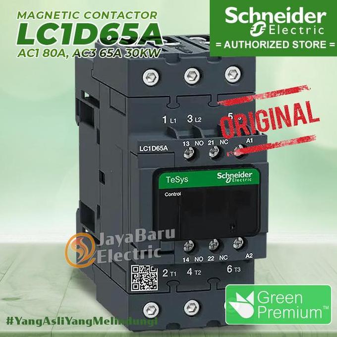tidarsadewo / SCHNEIDER Kontaktor Contactor LC1D65 LC1D65A 24V 42V 48V 110V 220V 380V LC1D65AB7 LC1D
