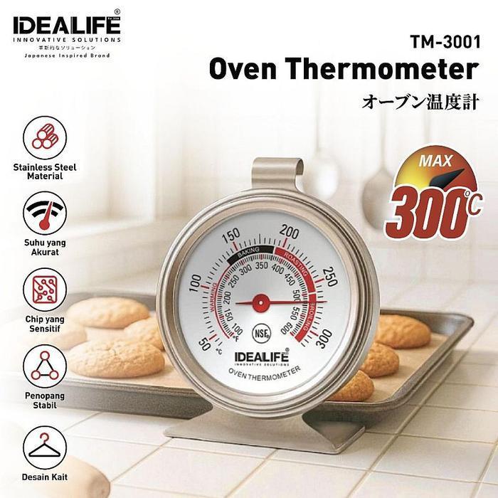 IDEALIFE - Thermometer Oven Thermometer Oven - TM-3001
