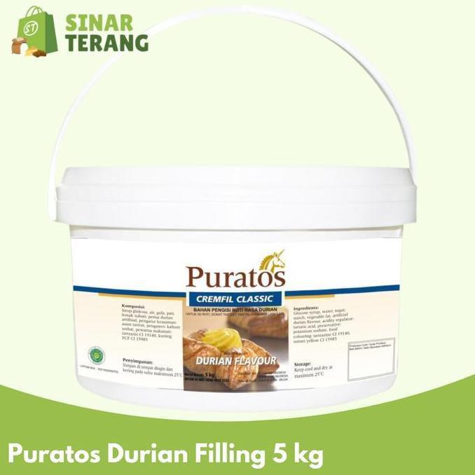 Younme- Colazione- Selai Durian Puratos Cremfill / Fillings / Topping 5 Kg
