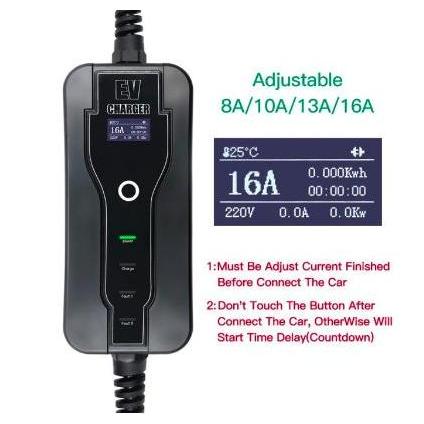 Jb Ev  Charger Type2  Dan Gb/T 16A 3.5Kw  32 A 7Kw  Charger