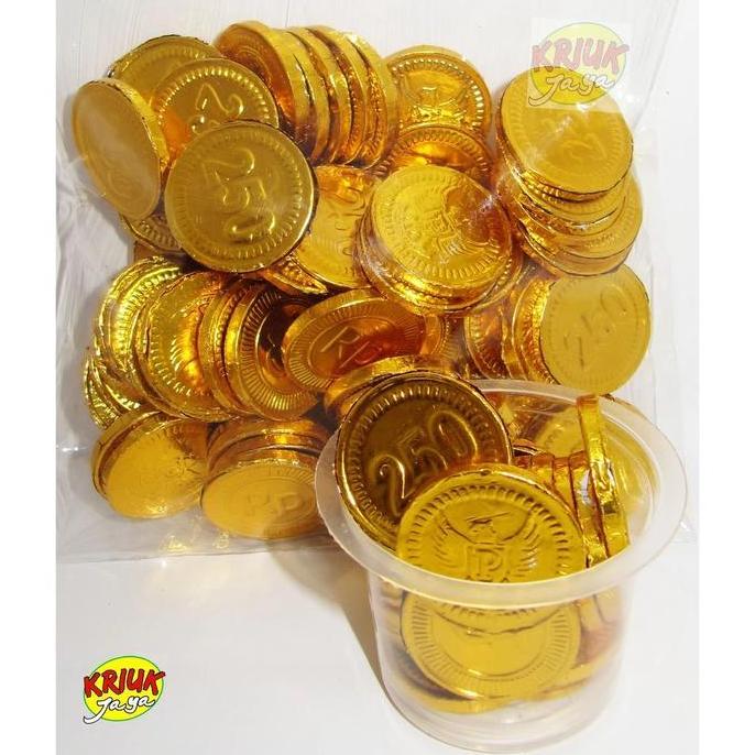 Galax- Leggero- Coklat Koin Emas / Permen Coklat Koin